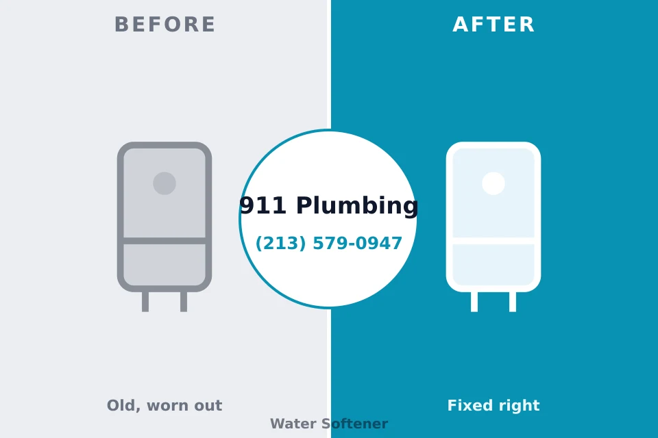 Before and after: plumbing company Anna, IL